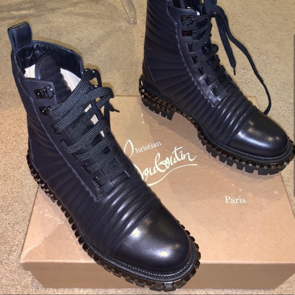 Brand New In Box Christian Louboutin Studded Boots
